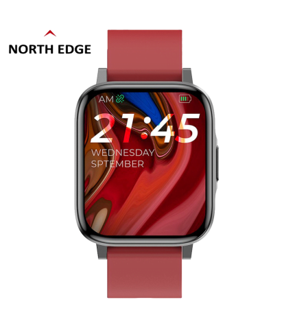 ساعت مچی هوشمند نوس اج مدل NORTH EDGE F60 RED