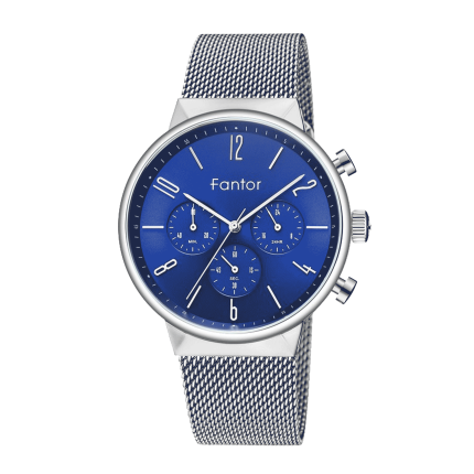 ساعت مچی مردانه فانتور Fantor WF1016-STBL