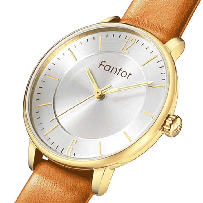 ساعت مچی زنانه چرمی فانتور مدل Fantor WF 1009.RGST - Image 2