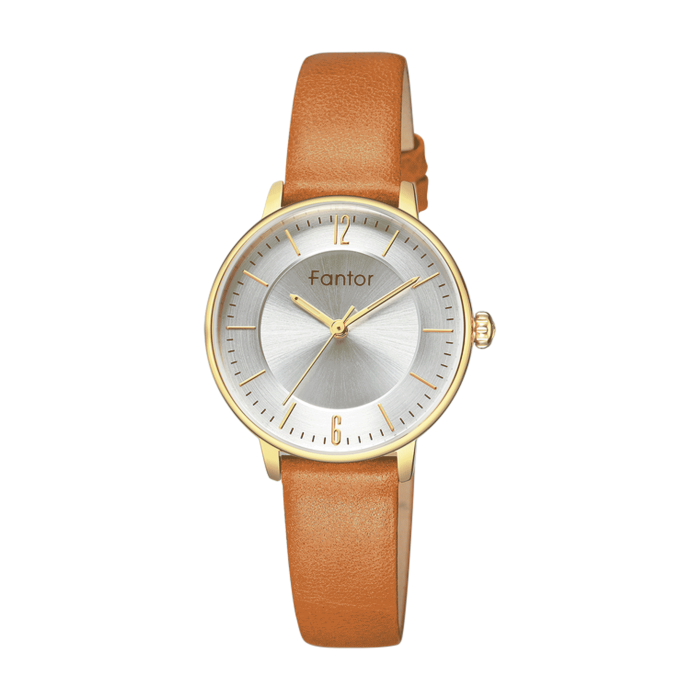 ساعت مچی زنانه چرمی فانتور مدل Fantor WF 1009.RGST - Image 1