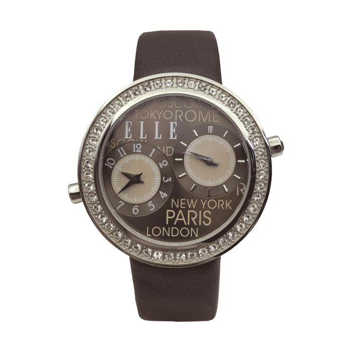 ساعت مچی زنانه چرمی ال مدل ELLE EL20038S05C - Image 1