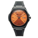 مچی اورجینال مردانه مکس فورت (MAXFORT) 9008G-11-0 مشکی/نارنجی