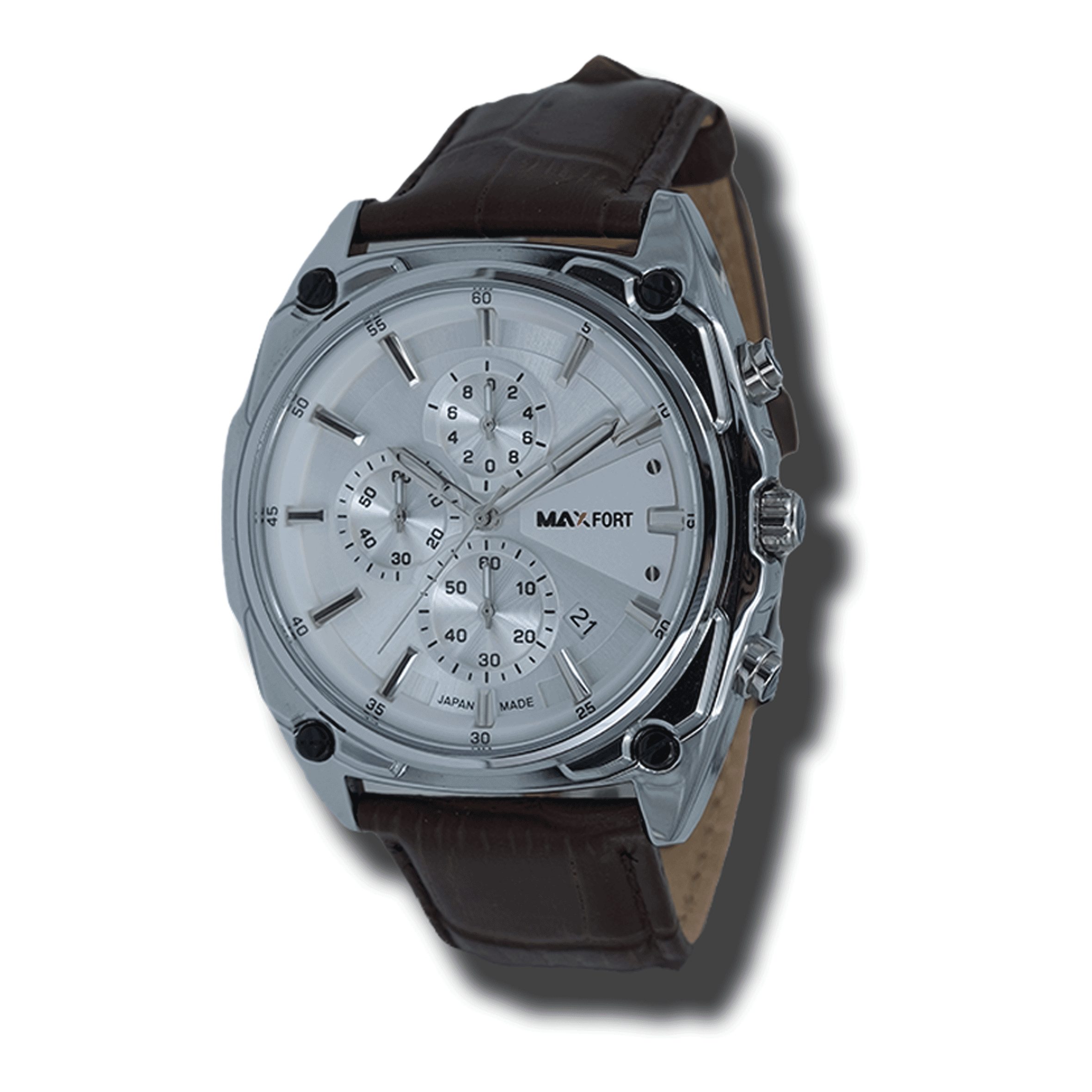 3 مچی اورجینال مردانه چرمی مکس فورت کرنوگراف مدل MAXFORT 9011G-4-0 - Image 1