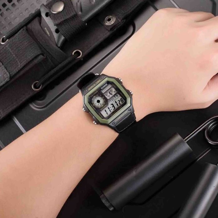ساعت مچی دیجیتال مردانه کاسیو CASIO AE-1200WHB-1B - Image 2