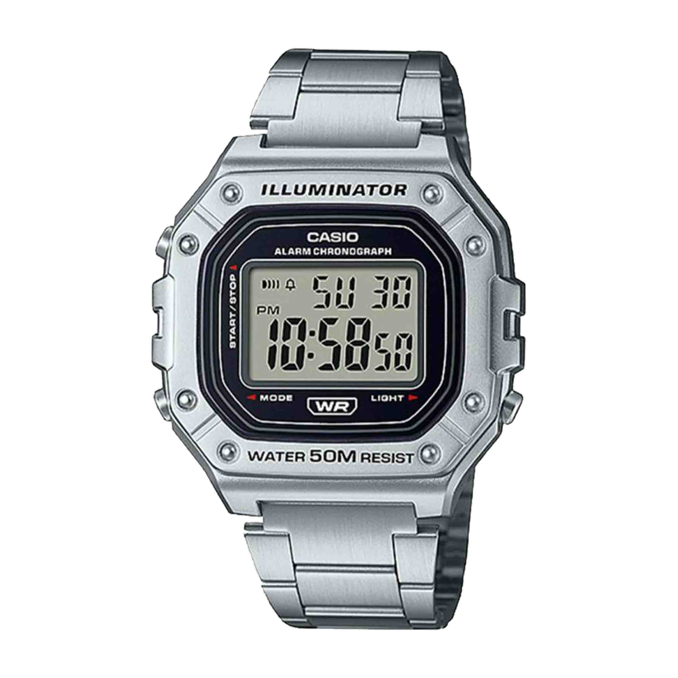 W-218HD-1AVDF ساعت مچی دیجیتال مردانه کاسیو CASIO W-218HD-1AVDF - Image 1