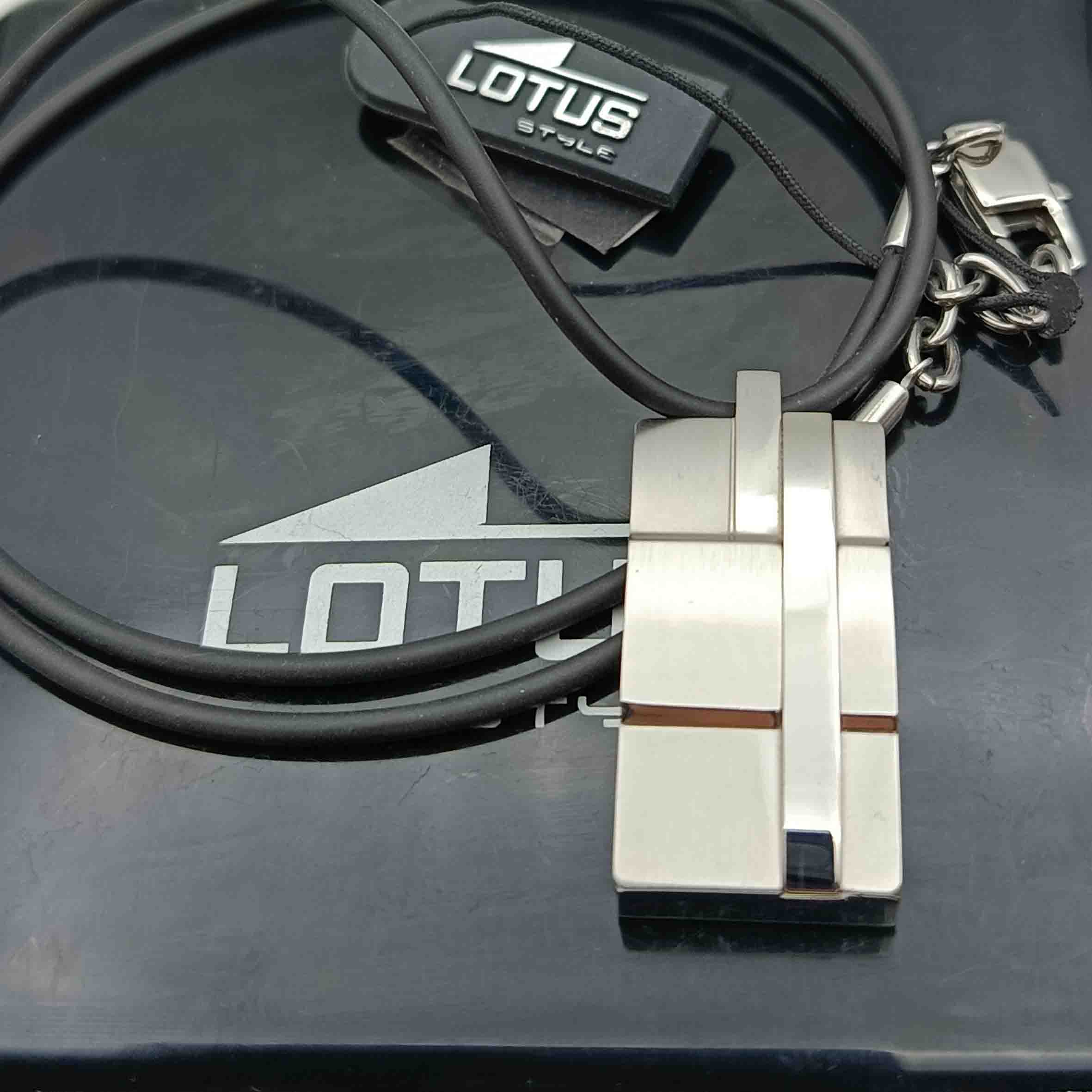 9 گردنبند استیل / بندرابر لوتوس LOTUS LS1417-1/1 - Image 1