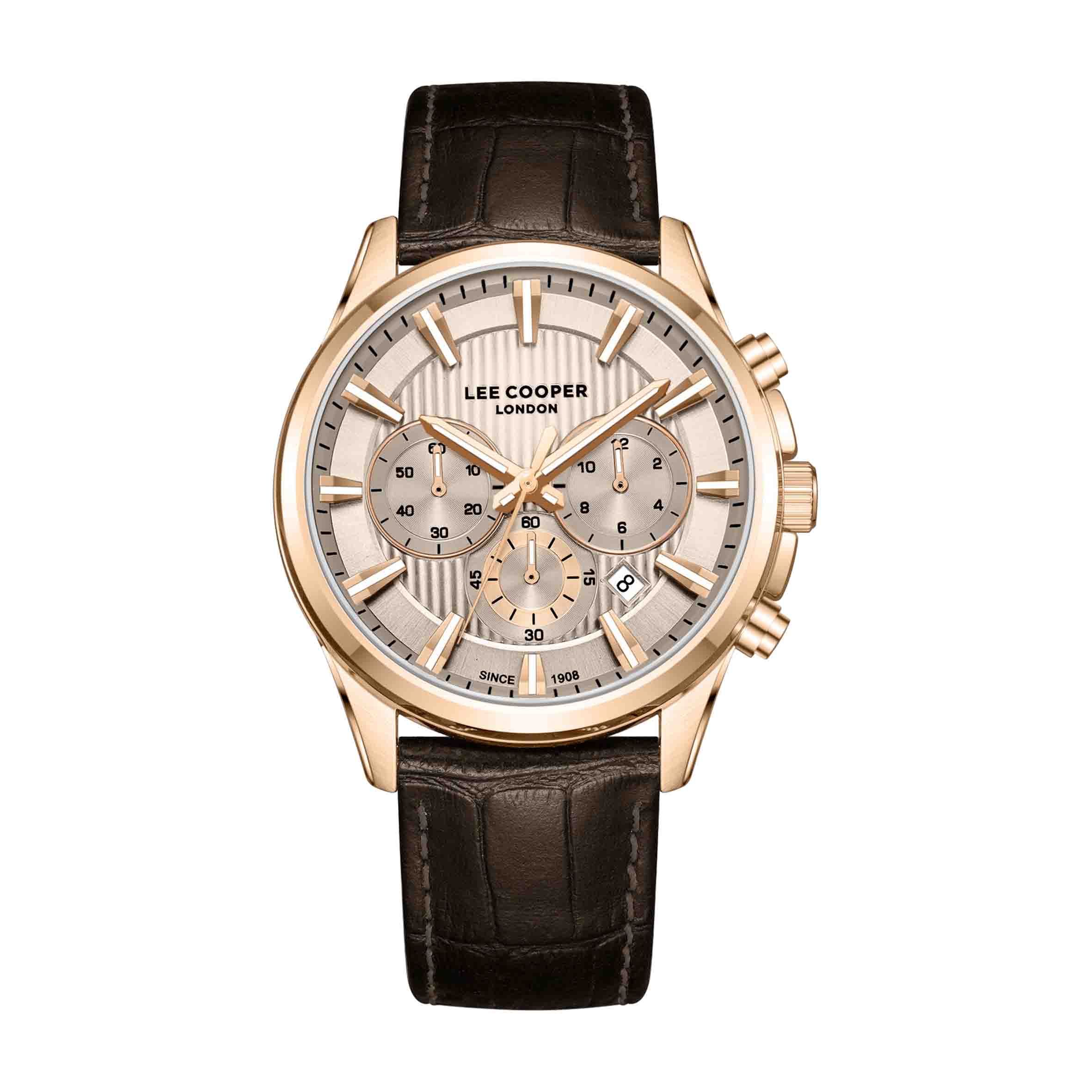 LC08239.472 ساعت مچی چرمی مردانه لی کوپر مدل Lee Cooper LC08239.472 - Image 1