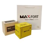 ساعت مچی اورجینال مردانه دوزمانه مکس فورت MAXFORT  MX8075-0-0-MIN قرمز / مشکی - Image 2